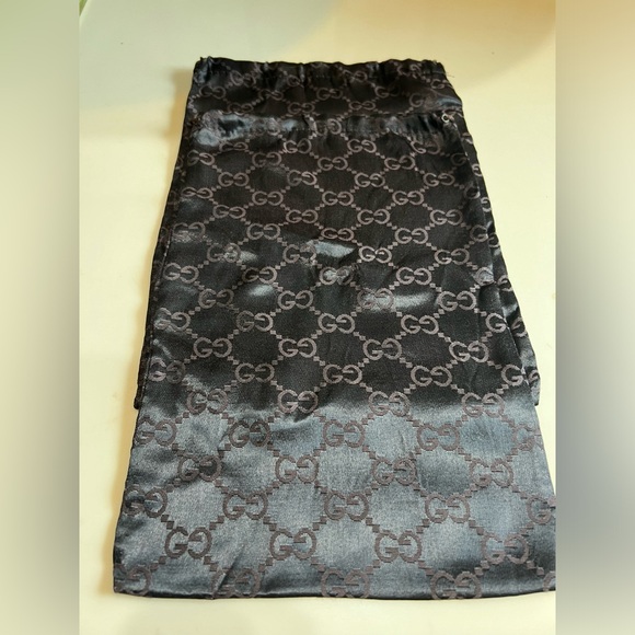 Gucci Brown Logo Authentic Duster~Shoe Bags - Picture 5 of 6